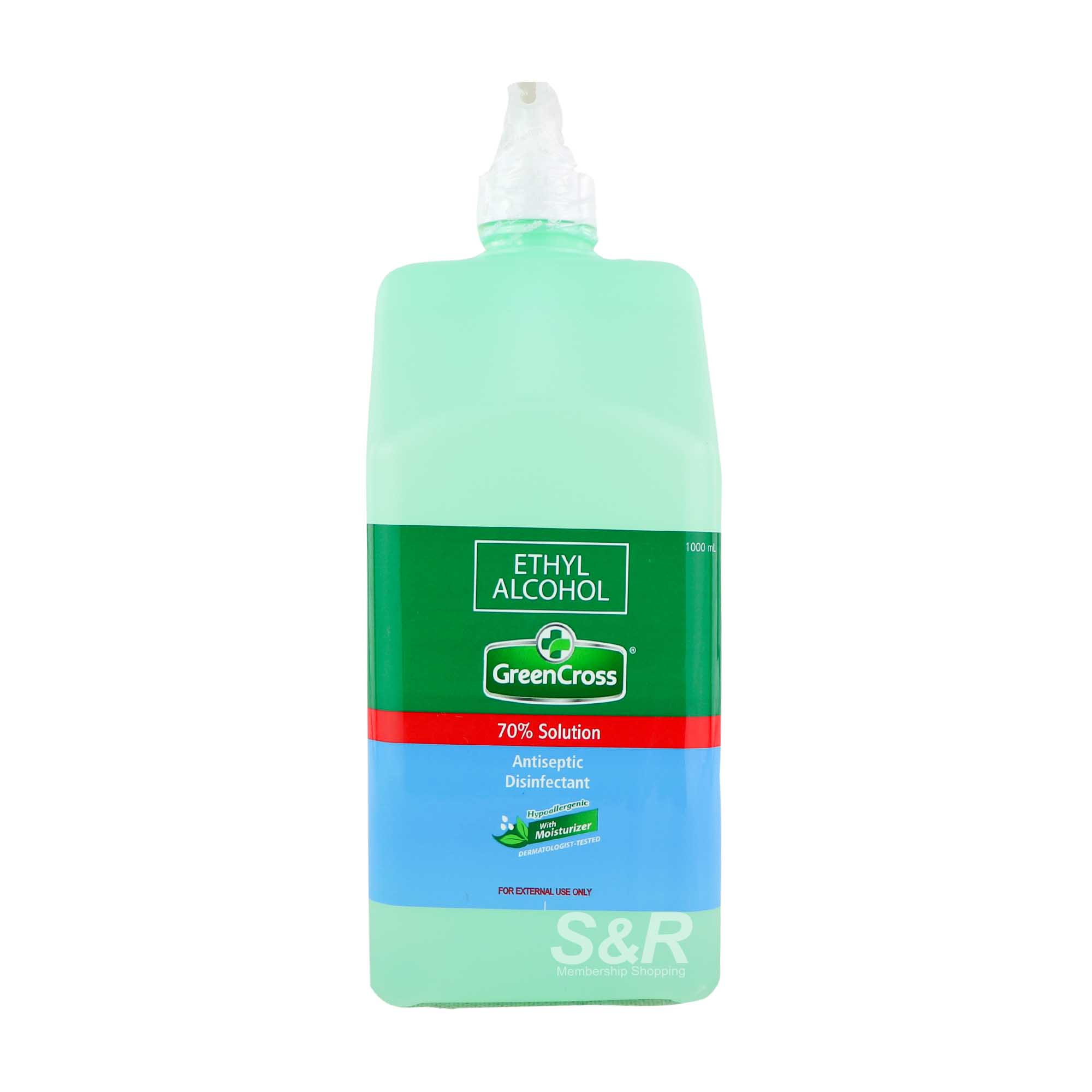 GreenCross 70% Ethyl Alcohol 1L GreenCross 70% Ethyl Alcohol 1L